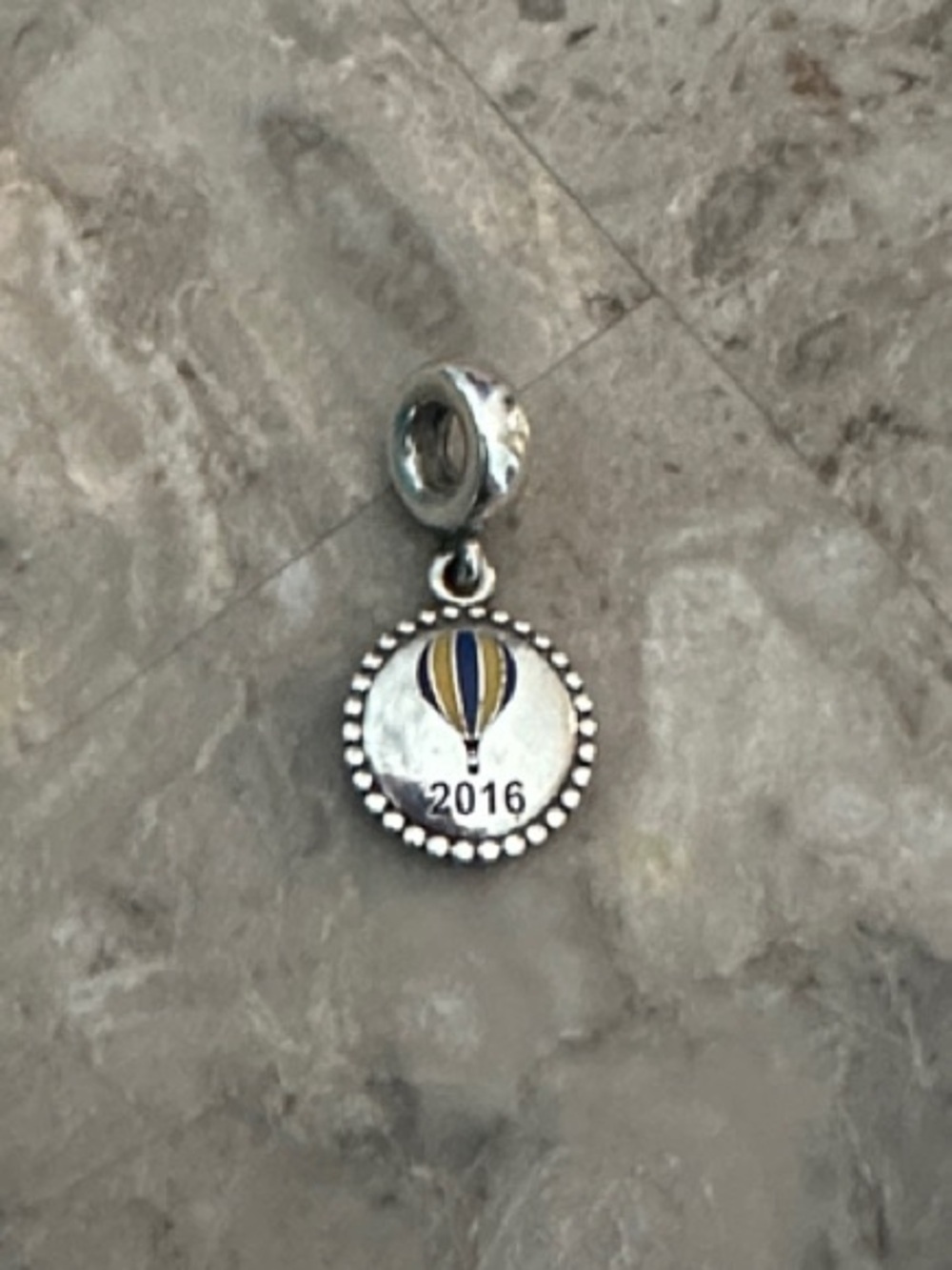 Pandora 2016 World Hot Air Balloon Dangle Charm